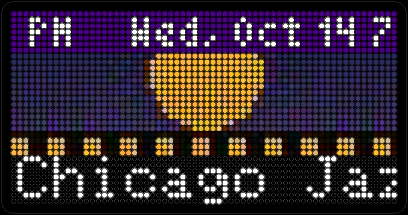 Chicago Events on the PixelPop panel