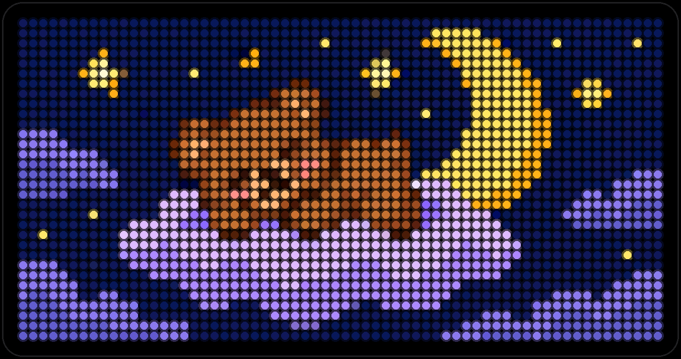 Night Night on the PixelPop panel