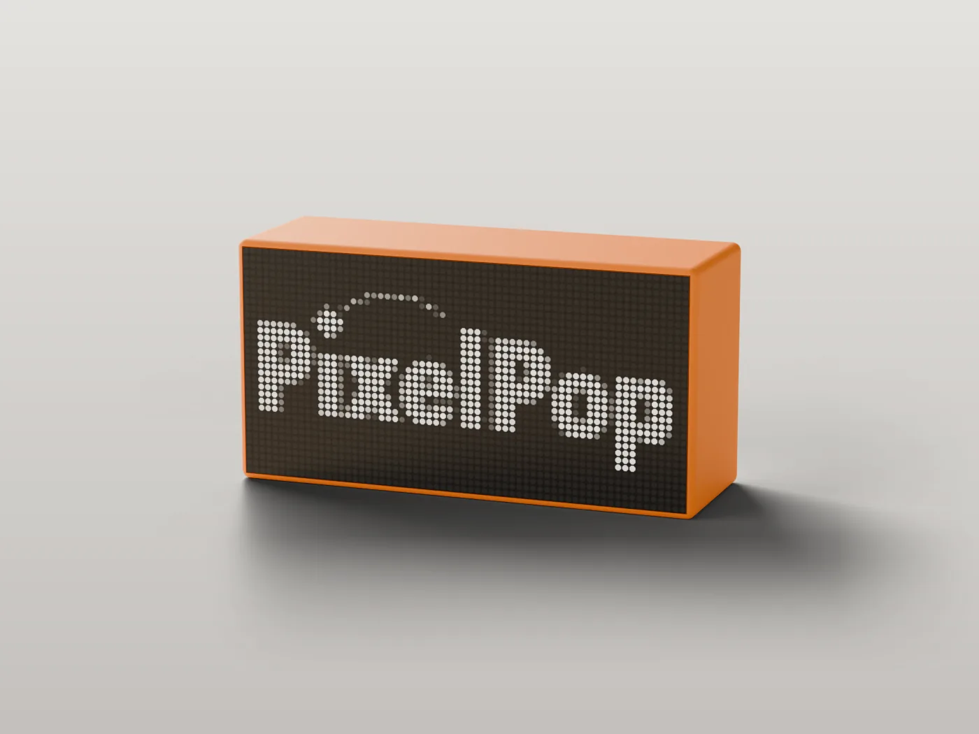 PixelPop in Orange